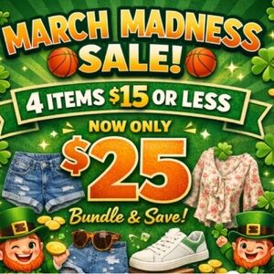 Assorted Blouse Jeans shoes Shorts Jewelry Bundle